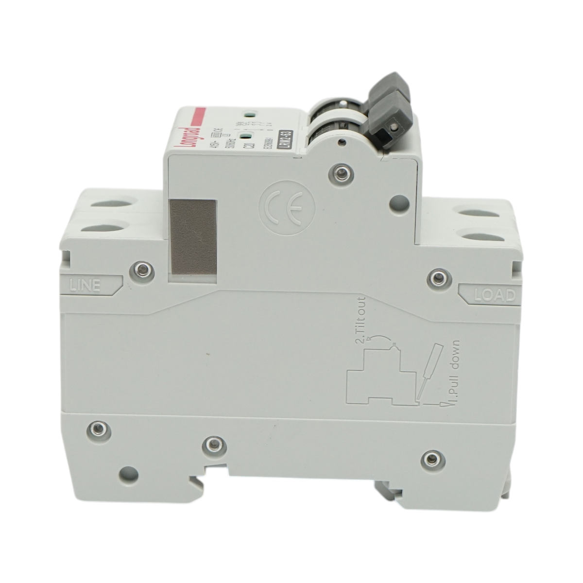 Siguranta automata intrerupator MCB 2P 20A 415VAC Longroad - imagine 3