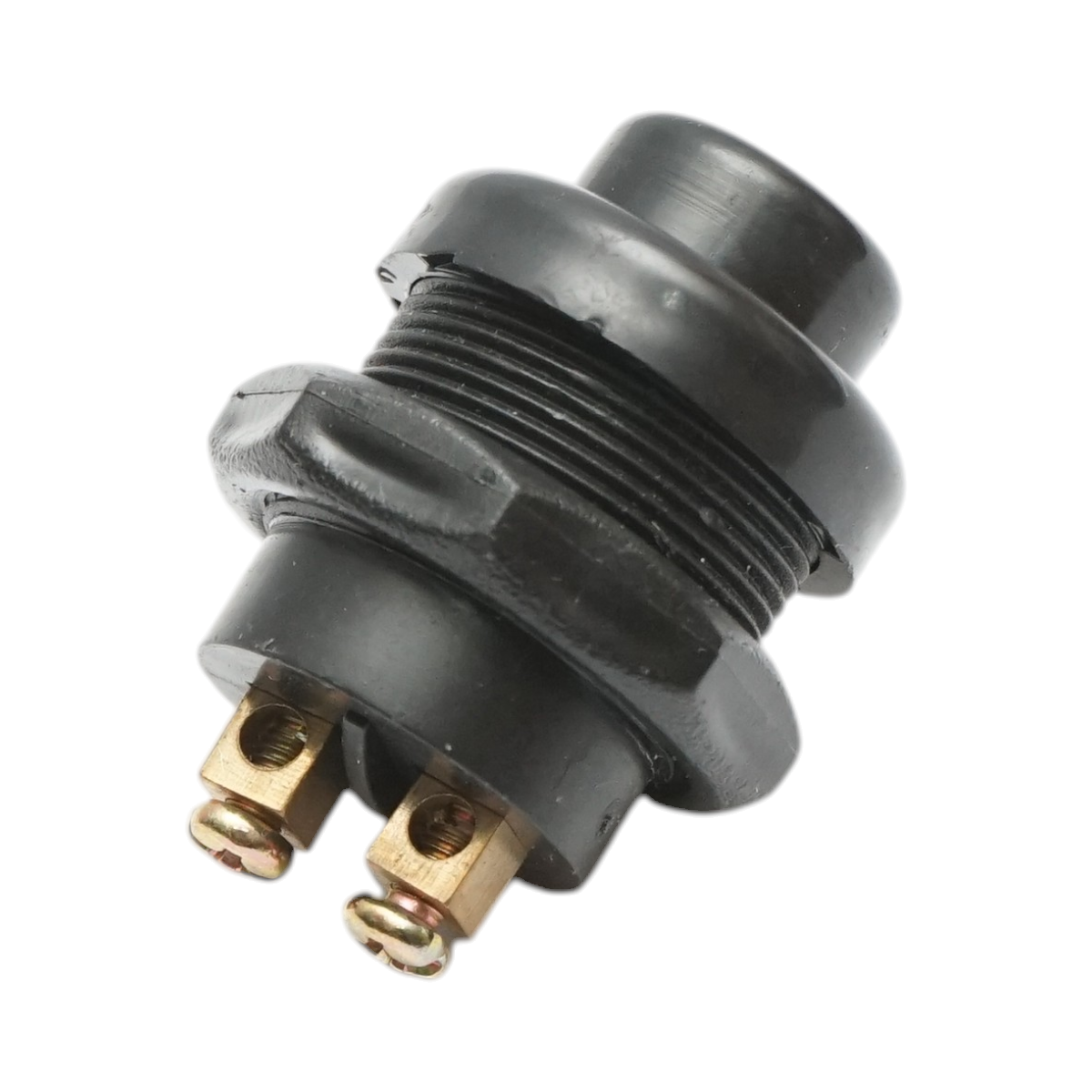 Buton pornire 12V/10A–24V/5A negru cu 2 pini universal - imagine 3