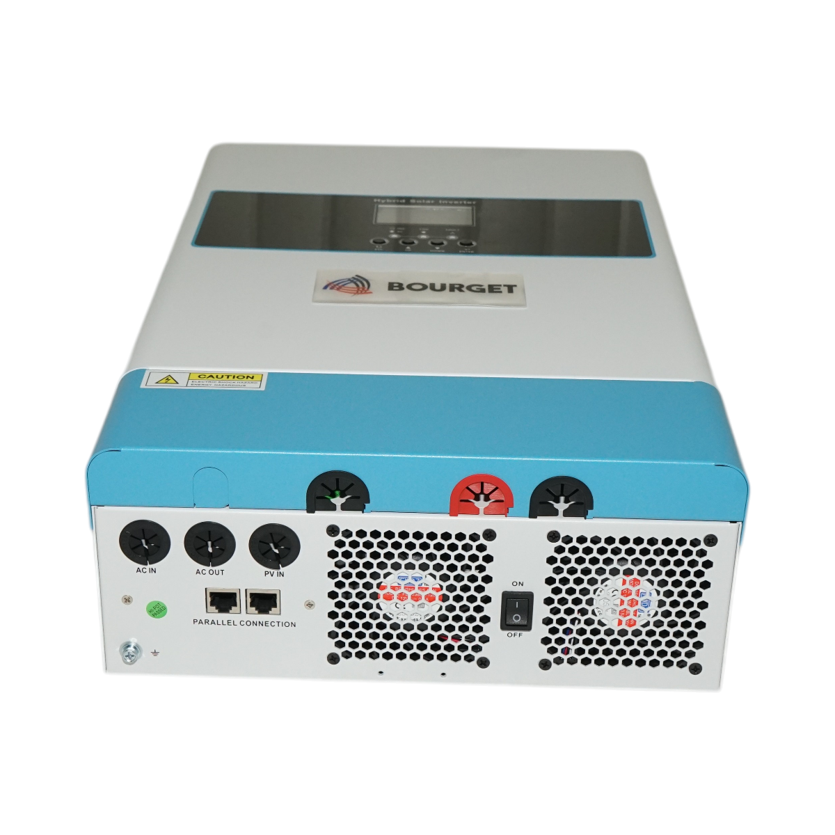 Invertor solar hibrid 6.2kW, 48V, MPPT 120A, monofazic, ON/OFF-GRID, conexiune in paralel IP21 Bourget - imagine 2