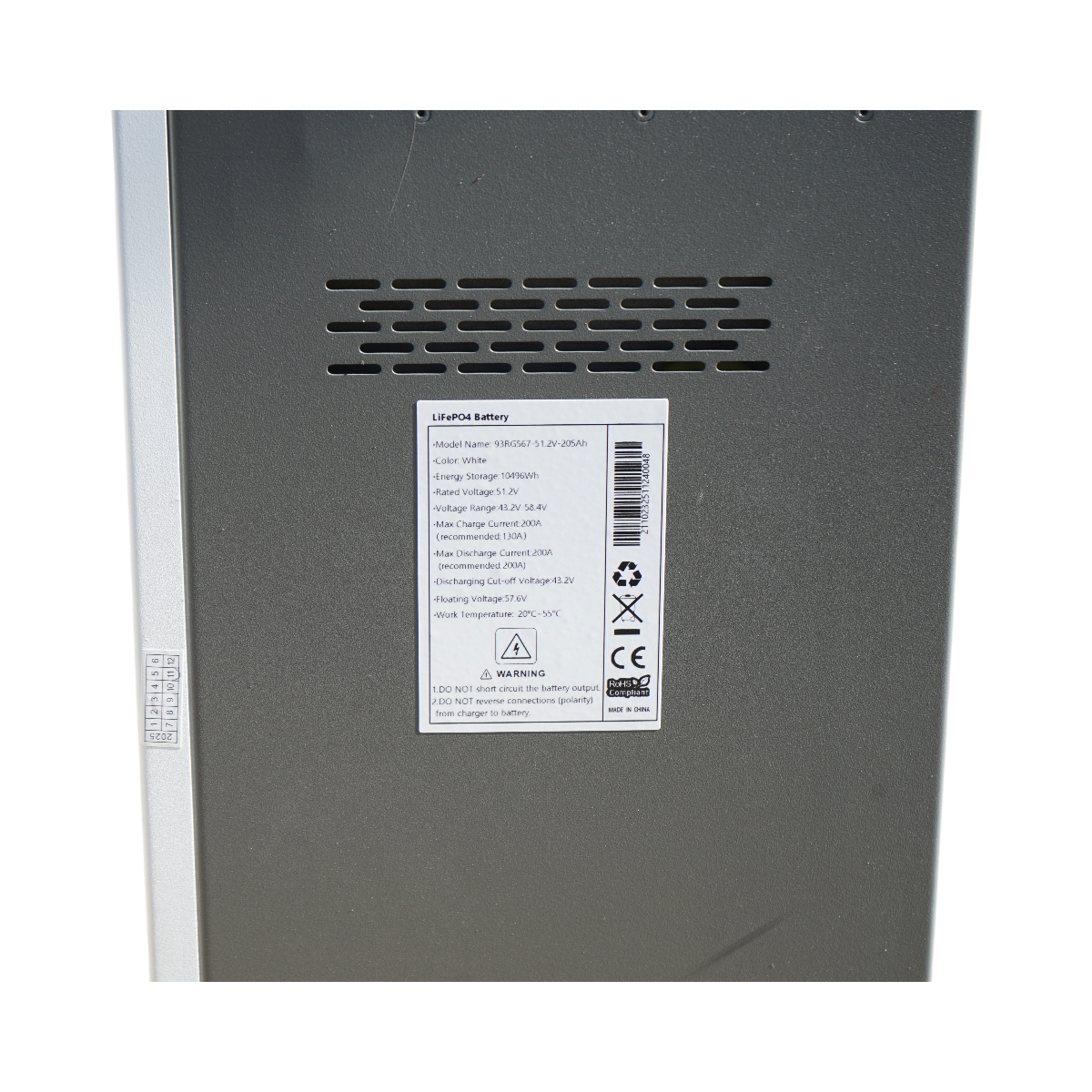 Baterie Li-ion 10.5kW LiFePO4 51.2V, 205Ah cu BMS, deep cycle, display LCD IP54 Bourget - imagine 8