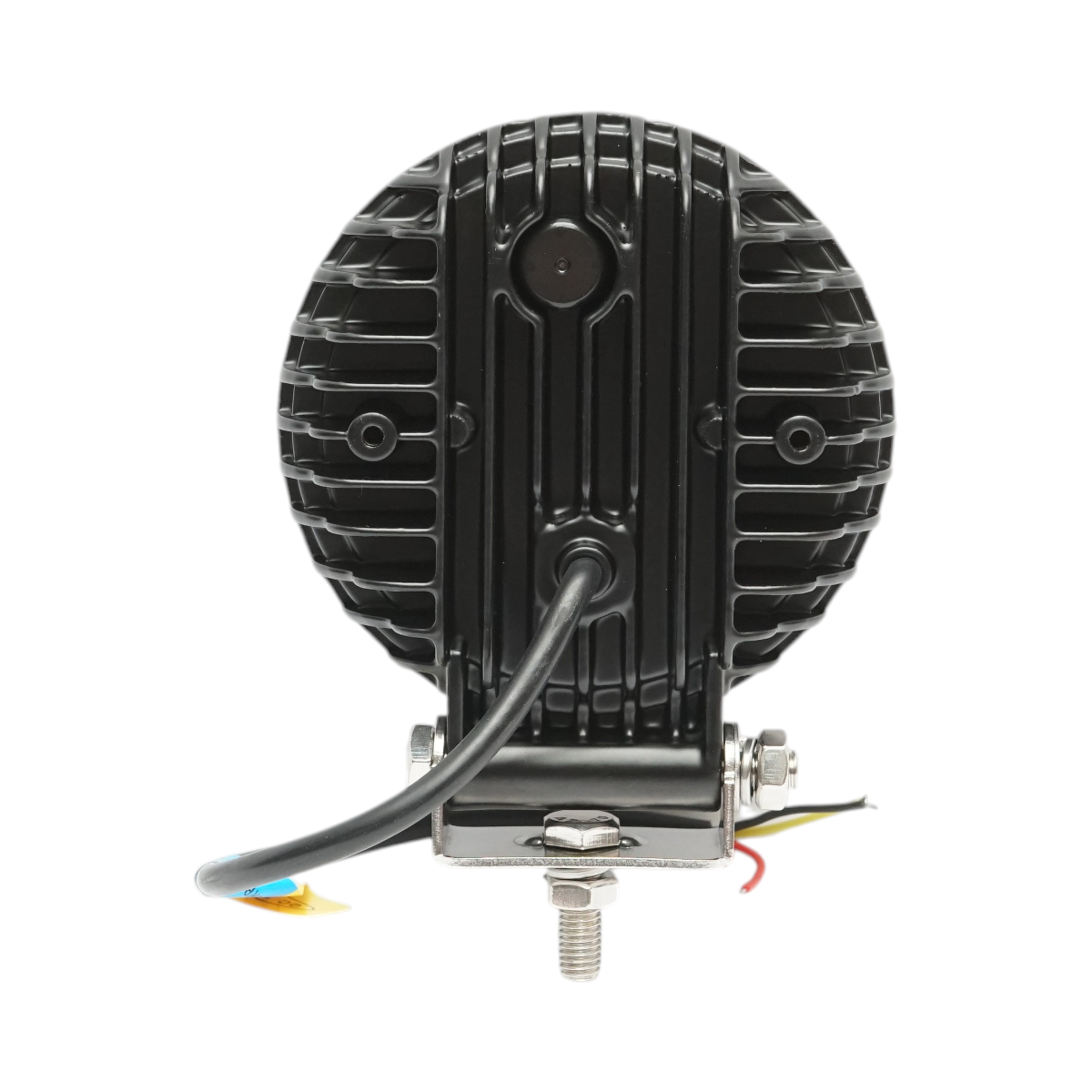 Proiector rotund LED cu DRL 9-36V, 20W alb-galben, carcasa aluminiu 108x108x40mm IP68 Breckner Germany - imagine 3