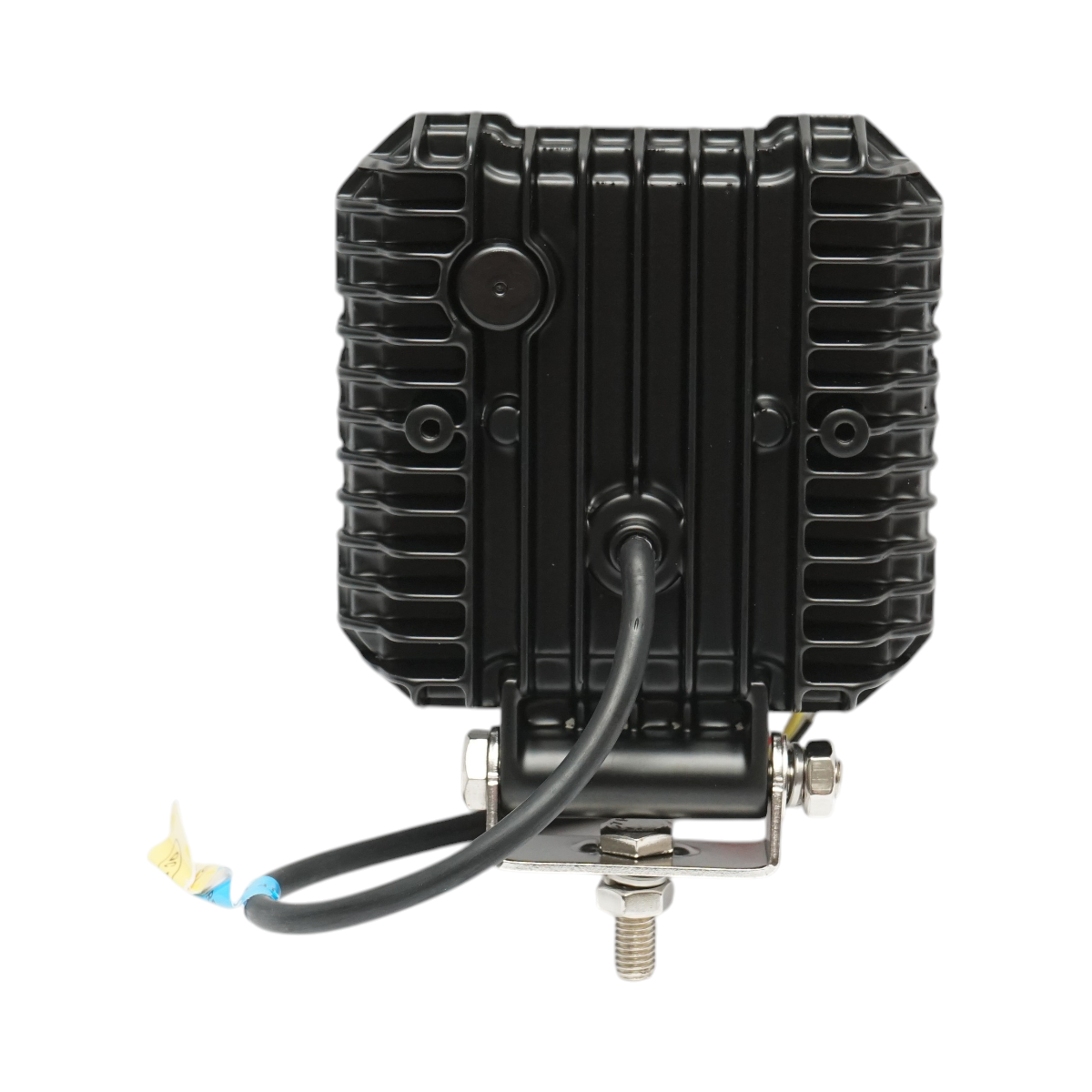 Proiector patrat LED cu DRL 9-36V, 20W alb-galben, carcasa aluminiu 103x105x33mm IP68 Breckner Germany - imagine 3