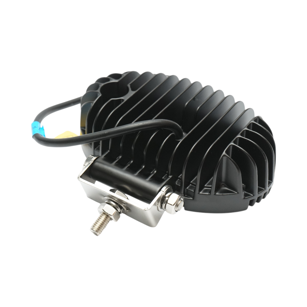 Proiector oval LED cu DRL 9-36V, 19W alb-galben, carcasa aluminiu 140x90x45mm IP68 Breckner Germany - imagine 5