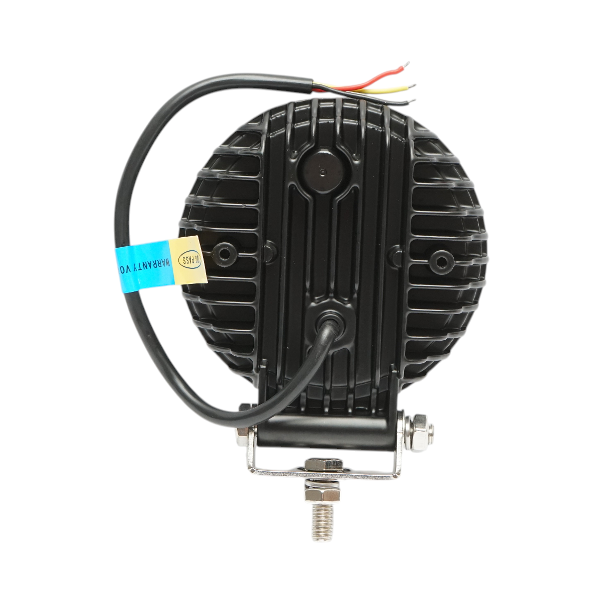 Proiector rotund LED cu DRL 9-36V, 19W alb-galben, carcasa aluminiu 108x108x38mm IP68 Breckner Germany - imagine 3