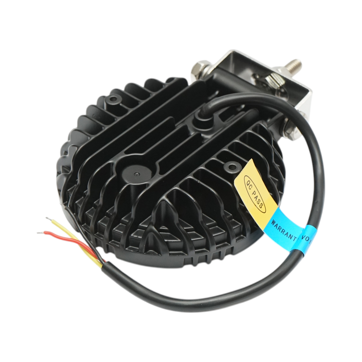 Proiector rotund LED cu DRL 9-36V, 19W alb-galben, carcasa aluminiu 108x108x38mm IP68 Breckner Germany - imagine 5