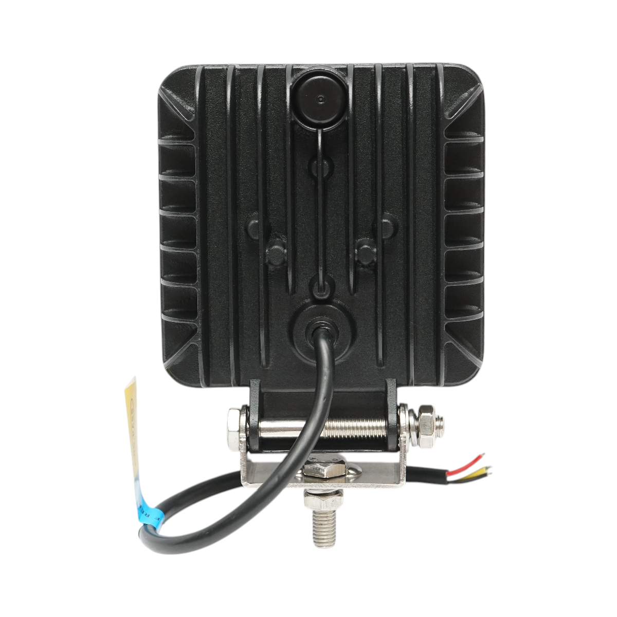 Proiector patrat LED cu DRL 9-36V, 18W alb-rosu-galben, carcasa aluminiu 103x103x40mm IP68 Breckner Germany - imagine 3