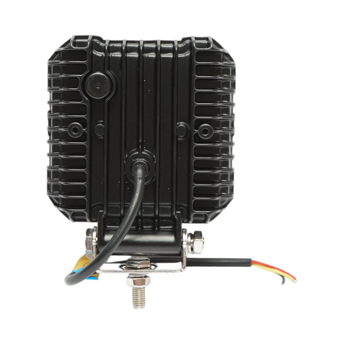 Proiector patrat LED cu DRL 9-36V, 22W alb-galben, carcasa aluminiu 107x107x33mm IP68 Breckner Germany - imagine 3