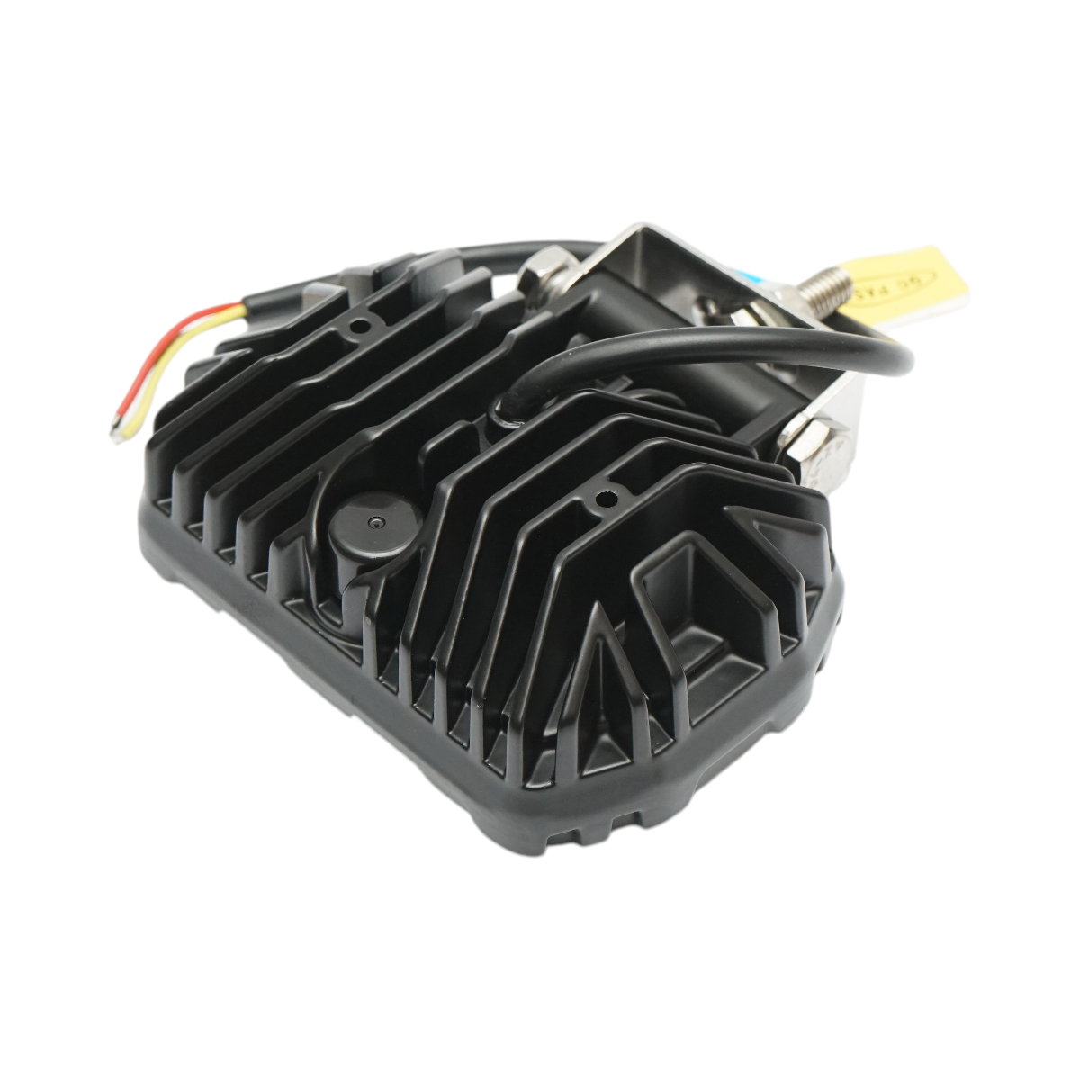 Proiector dreptunghiular LED cu DRL 9-36V, 28W alb-galben, carcasa aluminiu 112x75x45mm IP68 Breckner Germany - imagine 5
