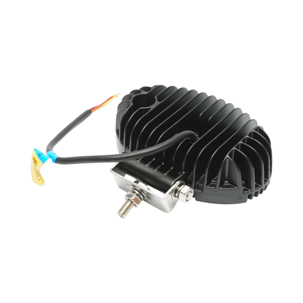 Proiector oval LED cu DRL 9-36V, 19W alb-galben, carcasa aluminiu 140x90x45mm IP68 Breckner Germany - imagine 5