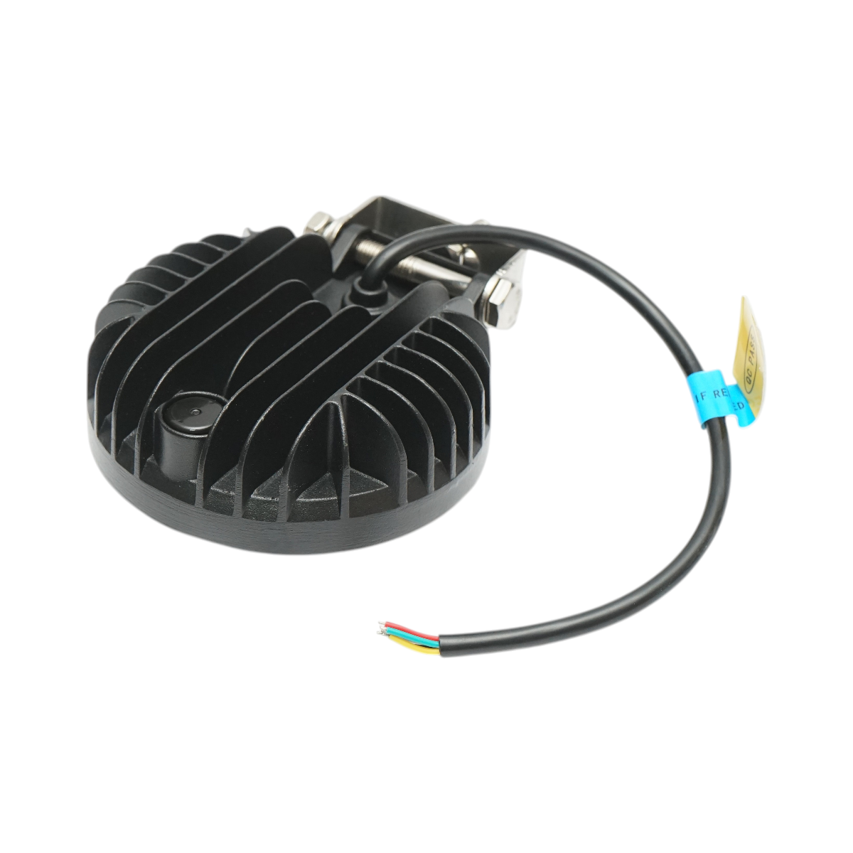 Proiector rotund LED cu DRL 9-36V, 17W alb-rosu-galben, carcasa aluminiu 108x108x38mm IP68 Breckner Germany - imagine 5