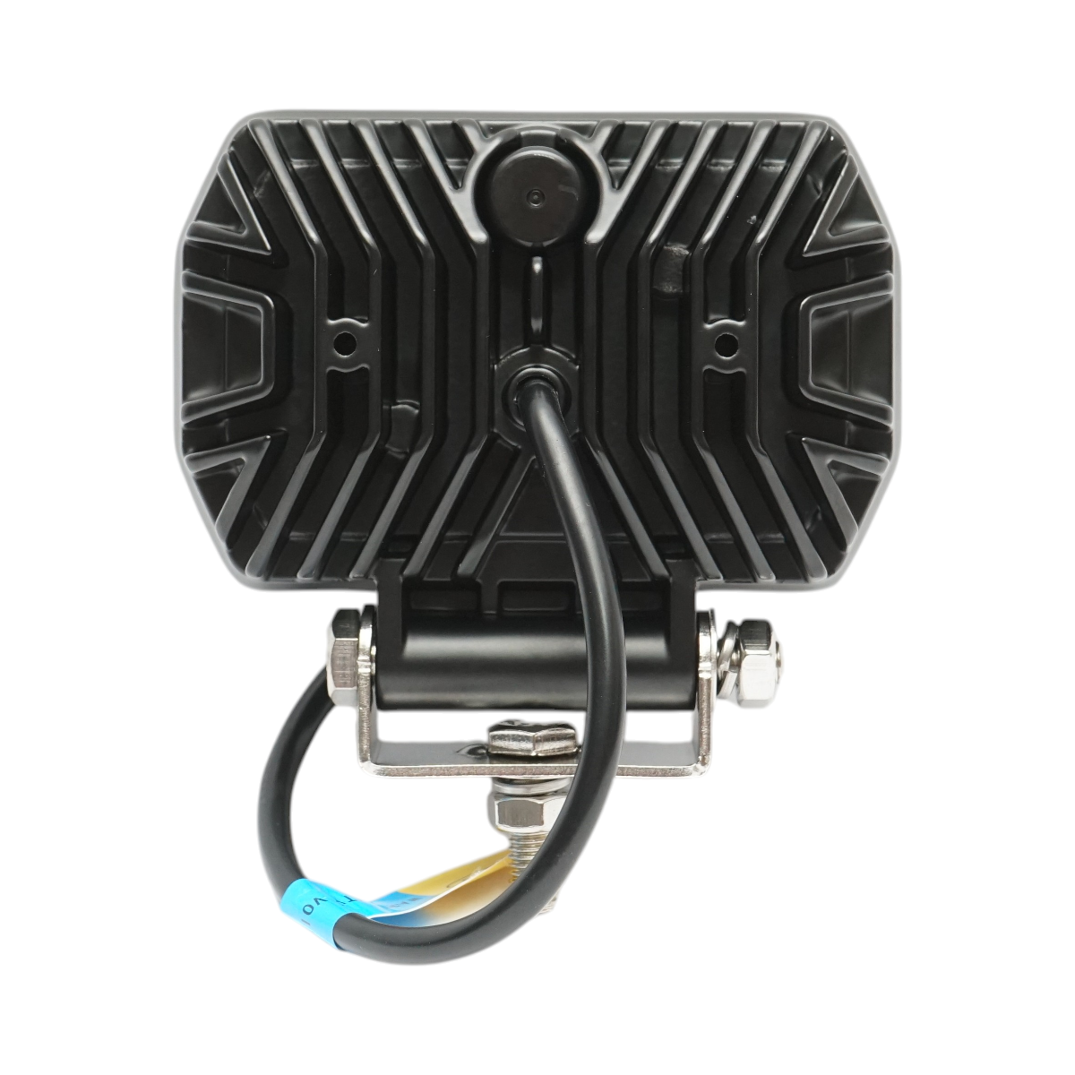 Proiector dreptunghiular LED cu DRL 9-36V, 28W alb-galben, carcasa aluminiu 112x75x45mm IP68 Breckner Germany - imagine 3