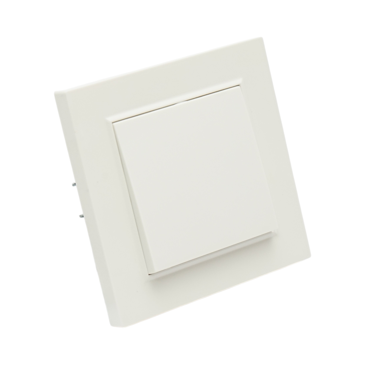 Intrerupator cap scara alb incastrat 220V, 10AX, ABS 80x80mm - imagine 4