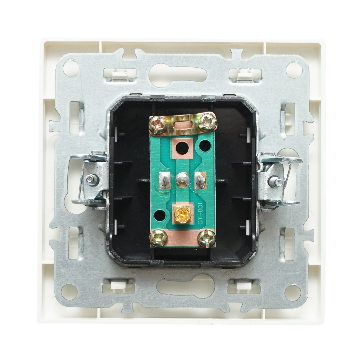 Priza TV de capat alba incastrata ABS 80x80mm - imagine 3