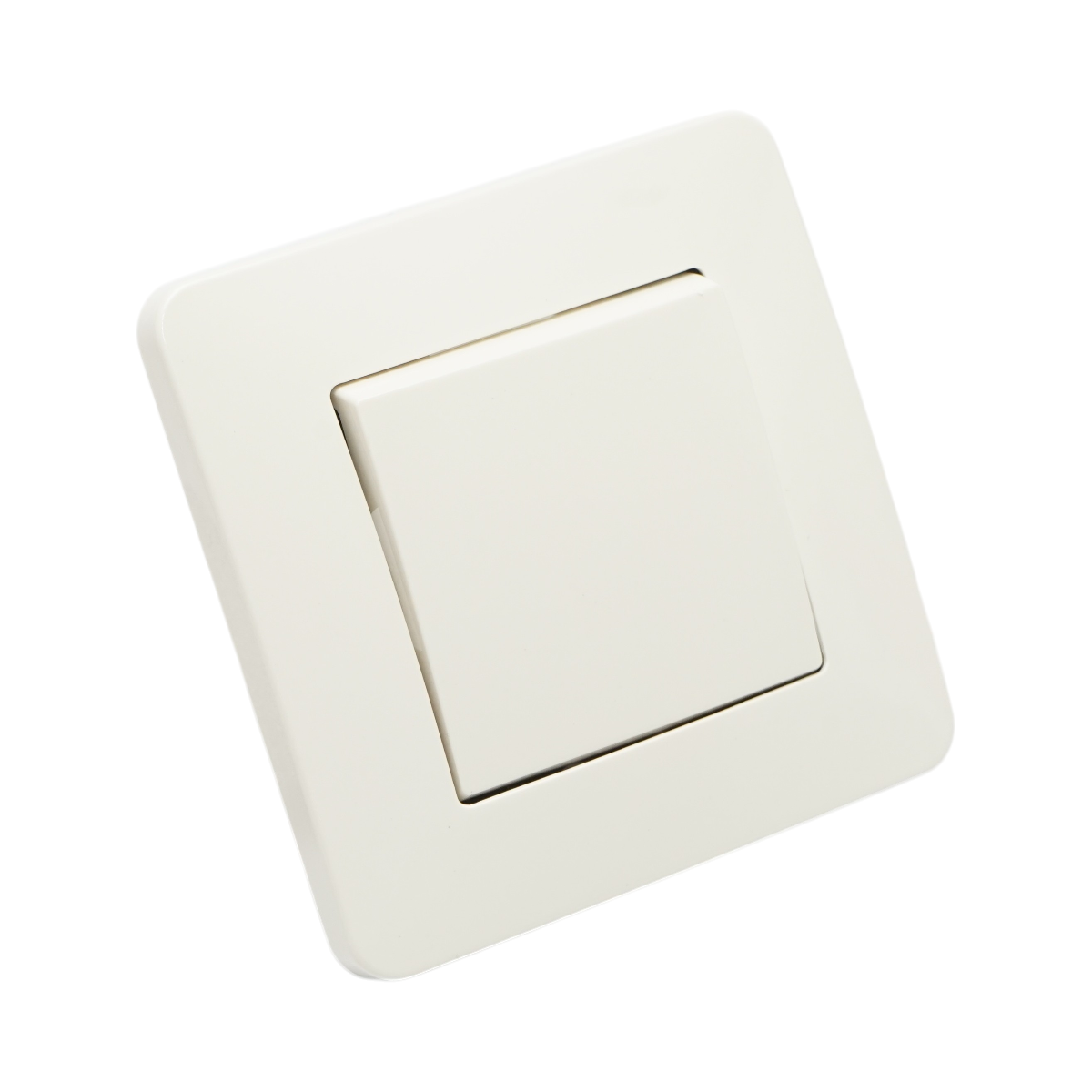 Intrerupator cap scara alb incastrat 220V, 10AX, PC 80x80mm - imagine 4