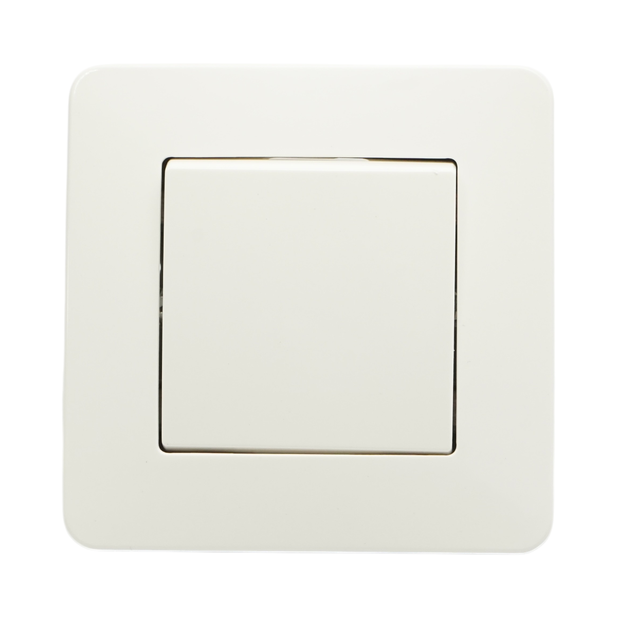 Intrerupator cap scara alb incastrat 220V, 10AX, PC 80x80mm - imagine 2