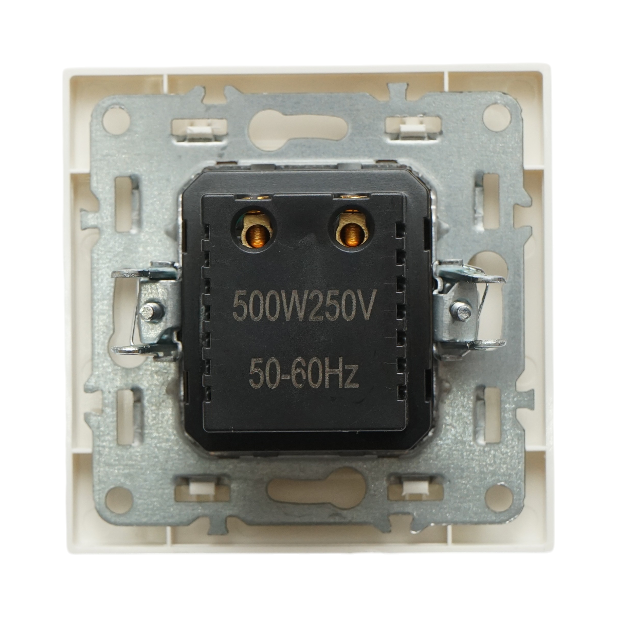 Variator de tensiune ventilator alb incastrat 500W, 220V, ABS 80x80mm - imagine 3