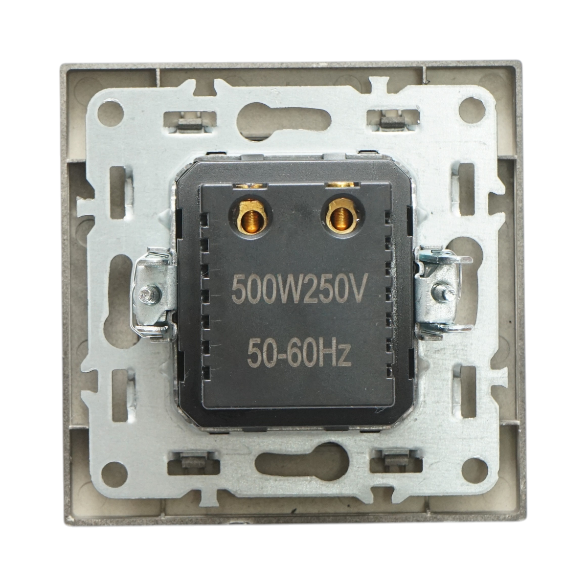 Variator de tensiune ventilator negru incastrat 500W, 220V, ABS 80x80mm - imagine 3