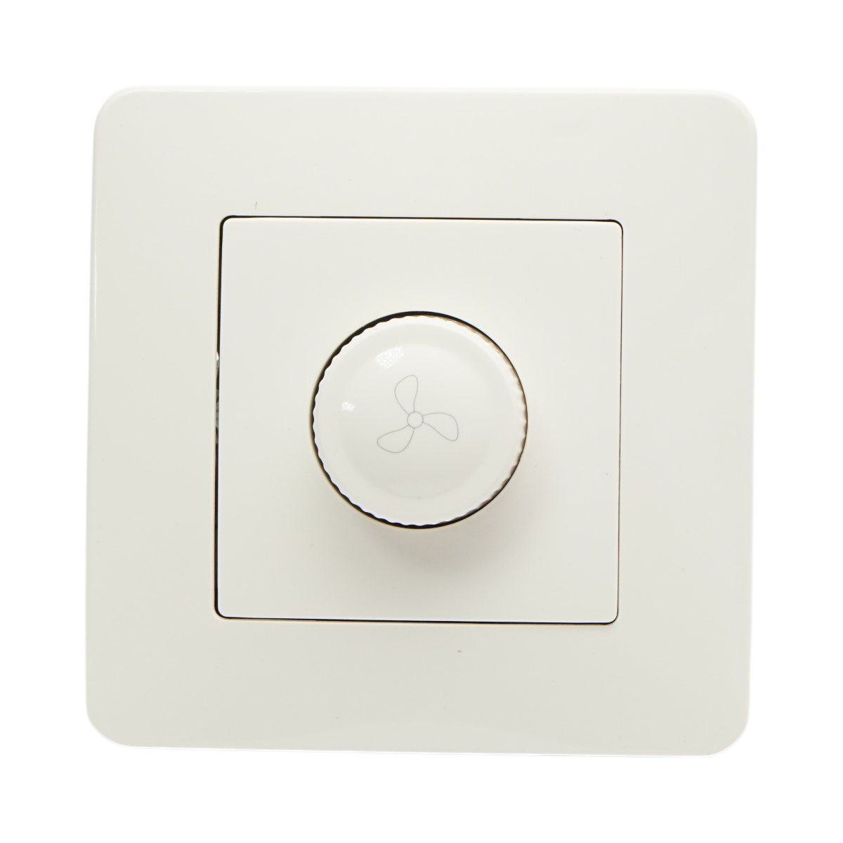 Variator de tensiune ventilator alb incastrat 500W, 220V, PC 80x80mm - imagine 2