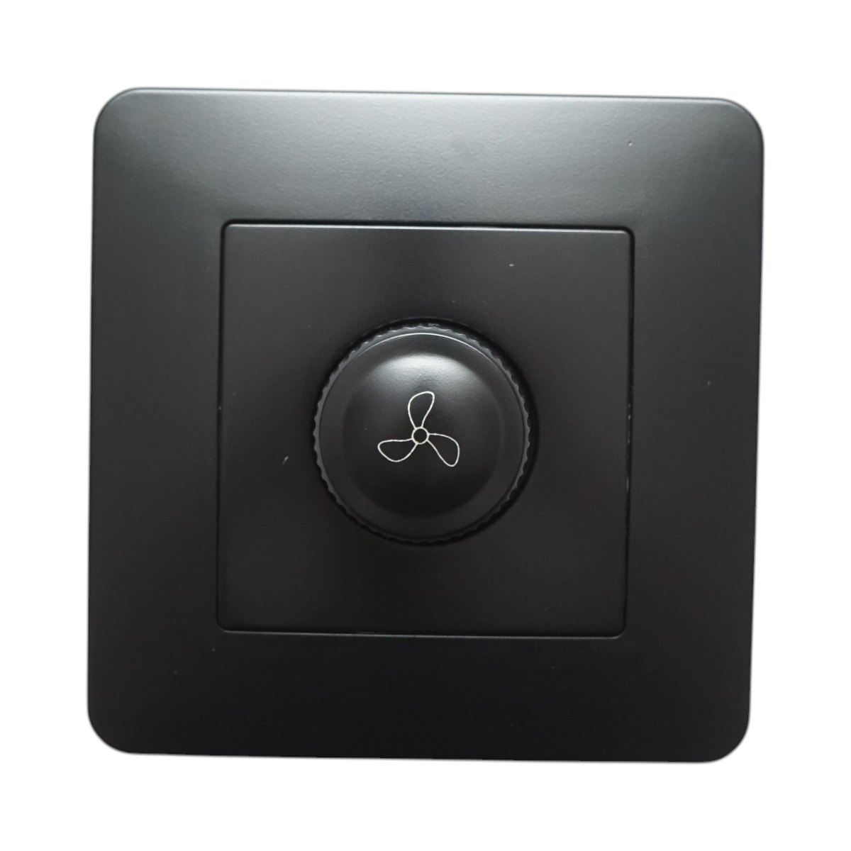 Variator de tensiune ventilator negru incastrat 500W, 220V, PC 80x80mm - imagine 2