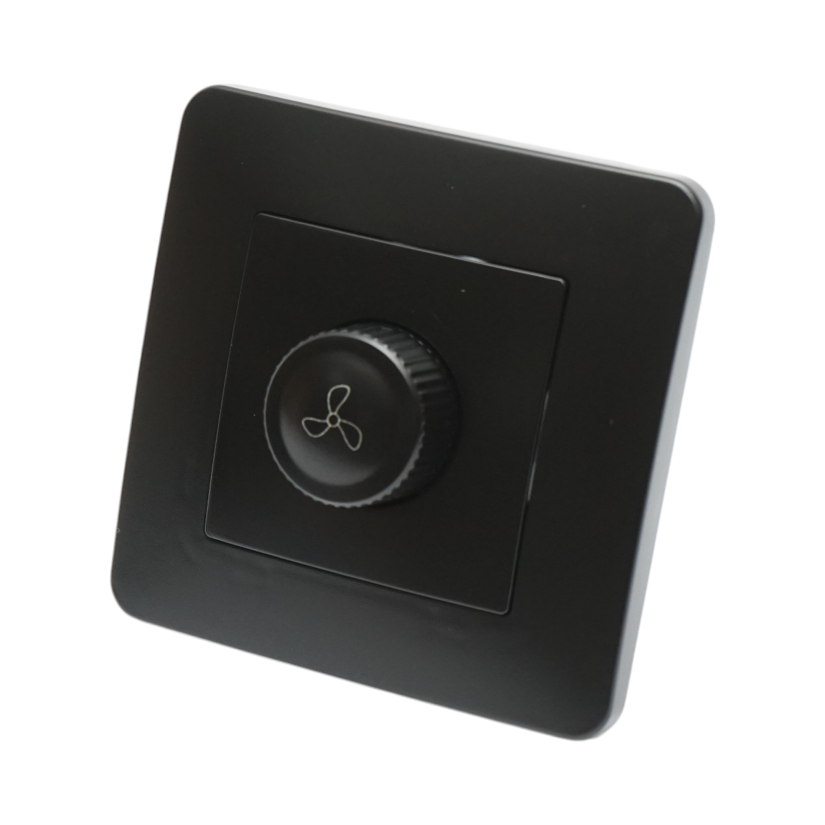 Variator de tensiune ventilator negru incastrat 500W, 220V, PC 80x80mm