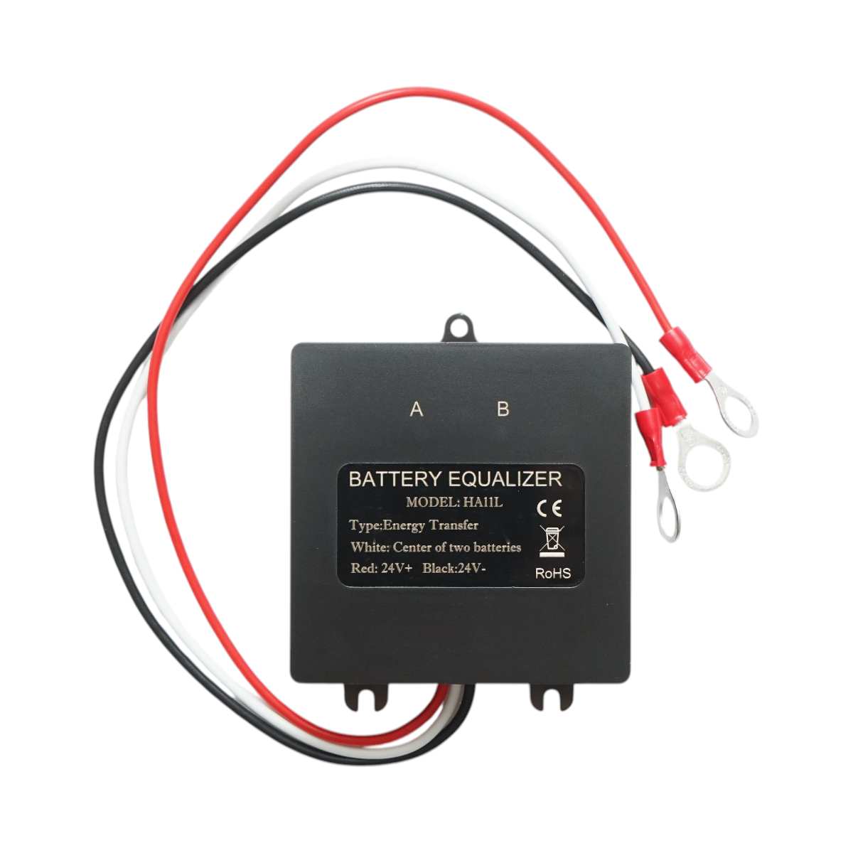 Egalizator baterii 2x12V HA11L pentru sisteme fotovoltaice 24V cu afisaj LCD