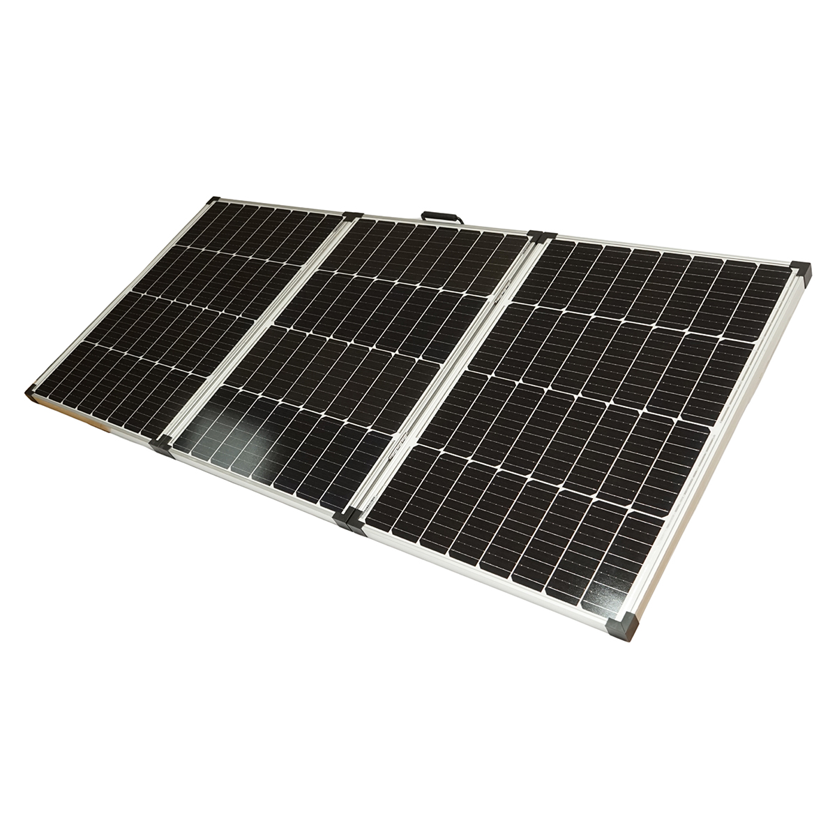 Panou solar 240W portabil fotovoltaic monocristalin tip valiza cu regulator tensiune 12/24V, 20Ah 2xUSB Breckner Germany - imagine 3