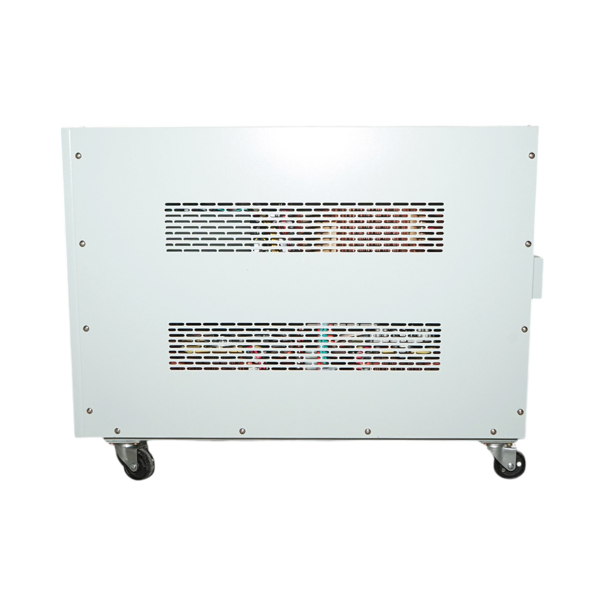 Stabilizator automat de tensiune 30KVA trifazat cu servomotor, bypass, afisaj LCD Breckner Germany - imagine 3