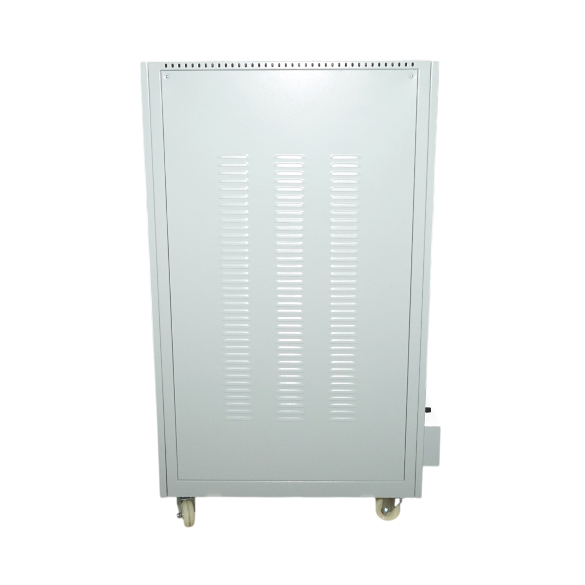 Stabilizator automat de tensiune 100KVA trifazat cu servomotor, bypass, afisaj LCD Breckner Germany - imagine 3