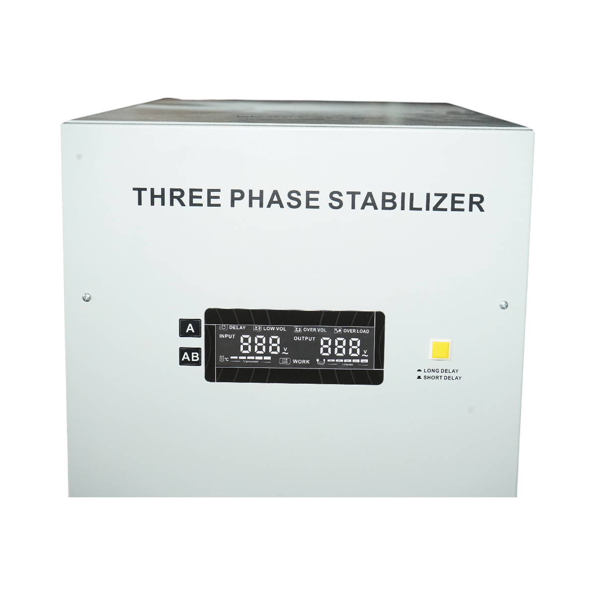 Stabilizator automat de tensiune 100KVA trifazat cu servomotor, bypass, afisaj LCD Breckner Germany - imagine 6