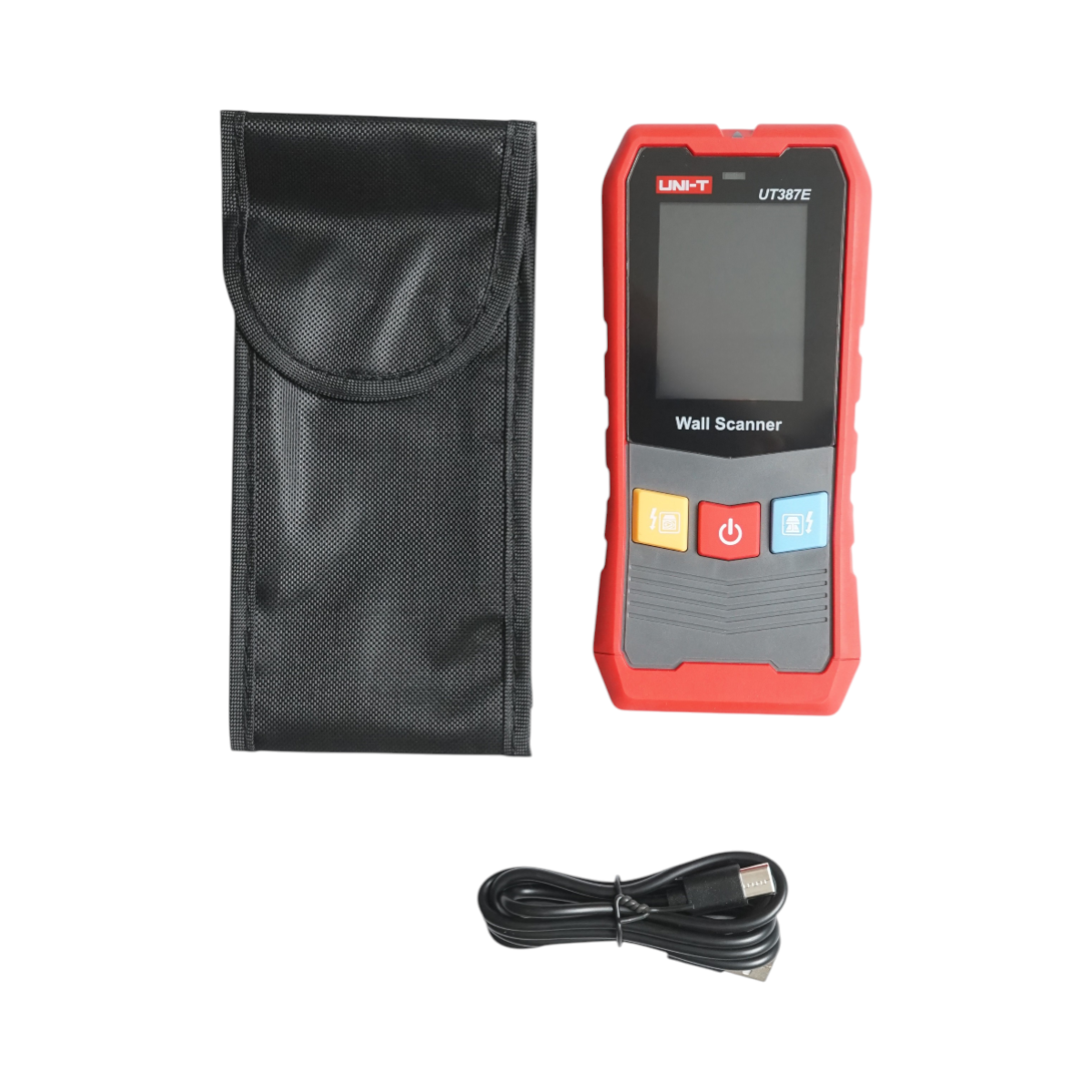 Detector lemn, metale si tensiune fara contact, afisaj LCD, alarma vocala UNI-T UT387E - imagine 2