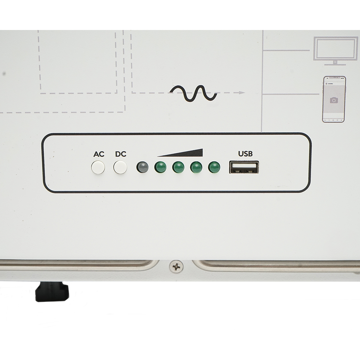 Sistem solar fotovoltaic portabil All-in-One cu invertor 500W, MPPT 300W, baterie integrata 1kWh LiFePO4 3.2V 314Ah, functie UPS Breckner Germany - imagine 6