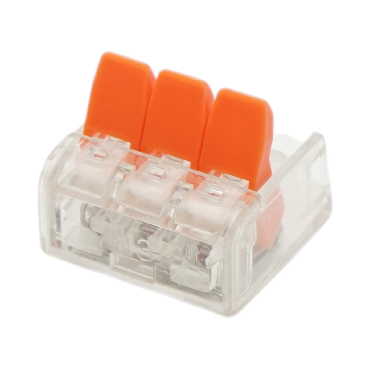 Conector rapid cablu electric 3P, 0.14-4mm, 32A, 450V Longroad - imagine 4