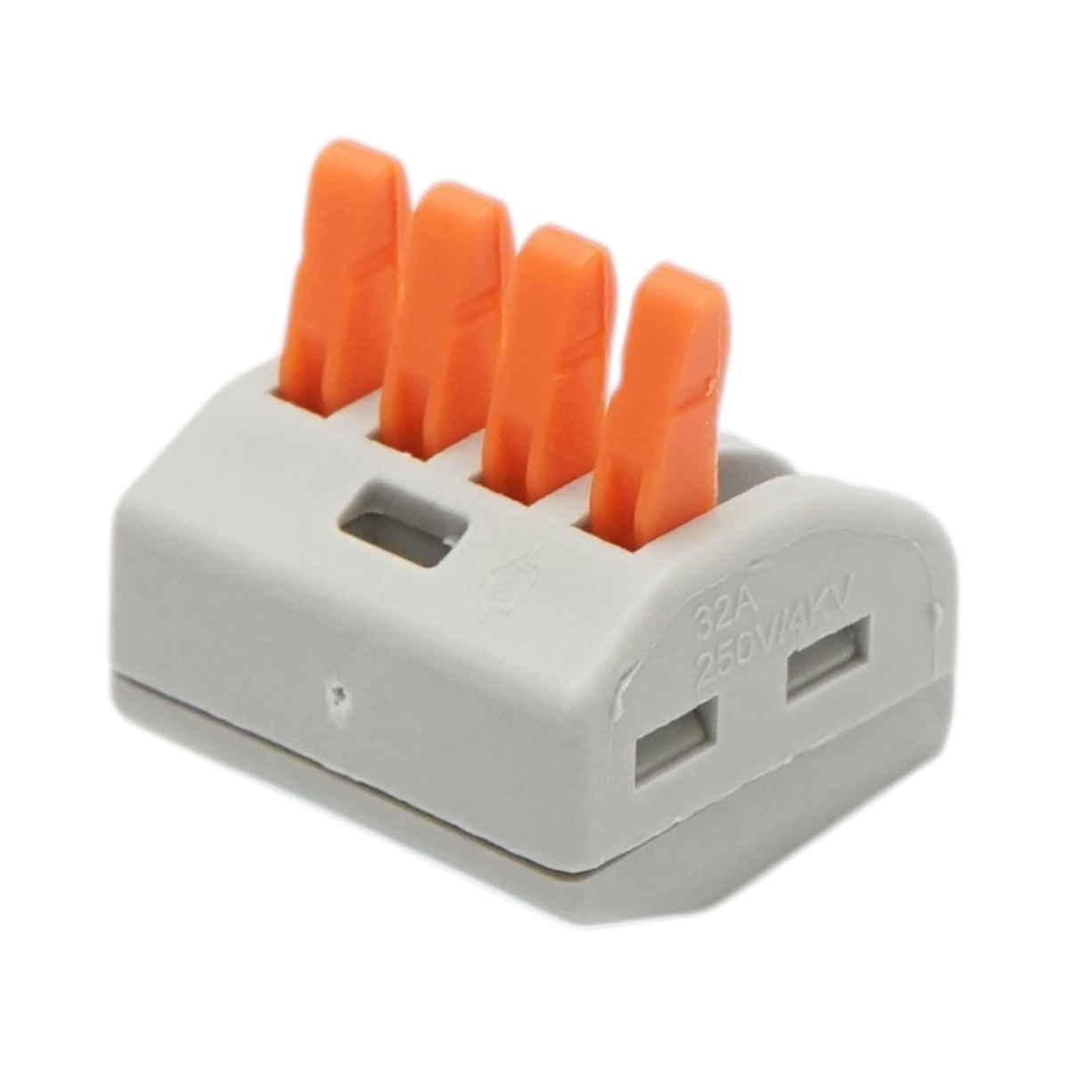 Conector rapid cablu electric 4P, 0.08-4mm, 32A, 250V Longroad - imagine 3