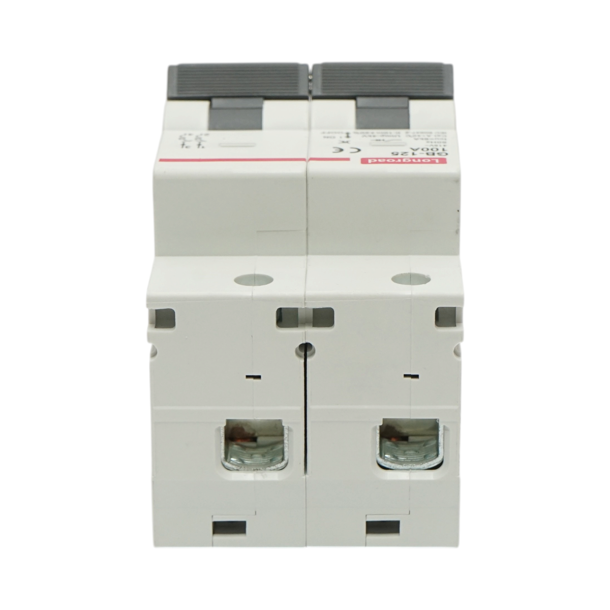 Siguranta automata intrerupator MCB 2P, 100A, 415VAC, 6kA Longroad - imagine 3