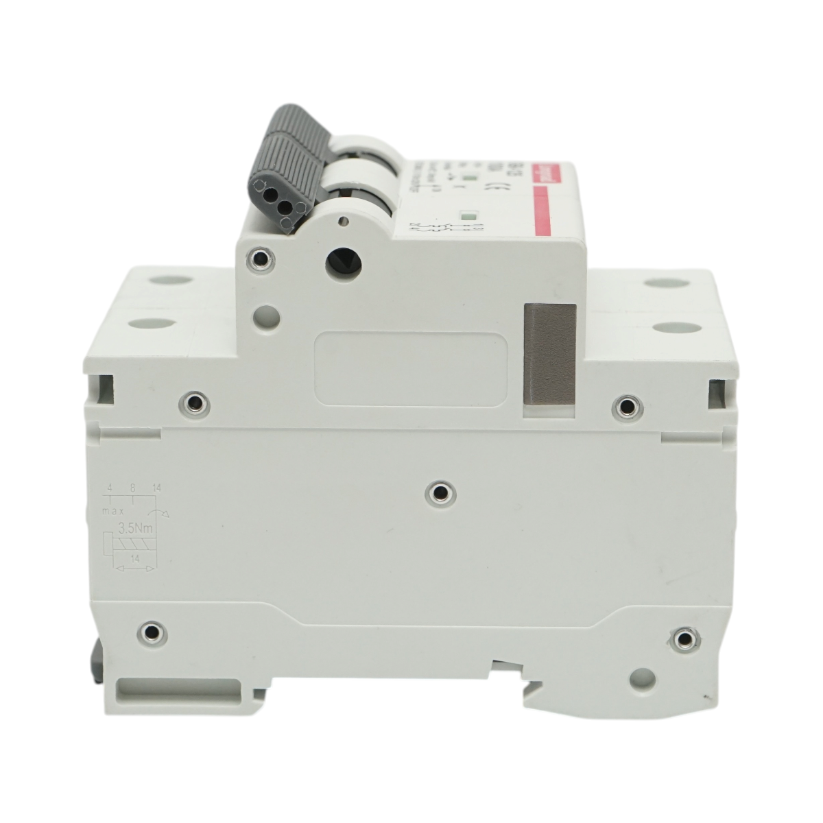 Siguranta automata intrerupator MCB 2P, 100A, 415VAC, 6kA Longroad - imagine 2