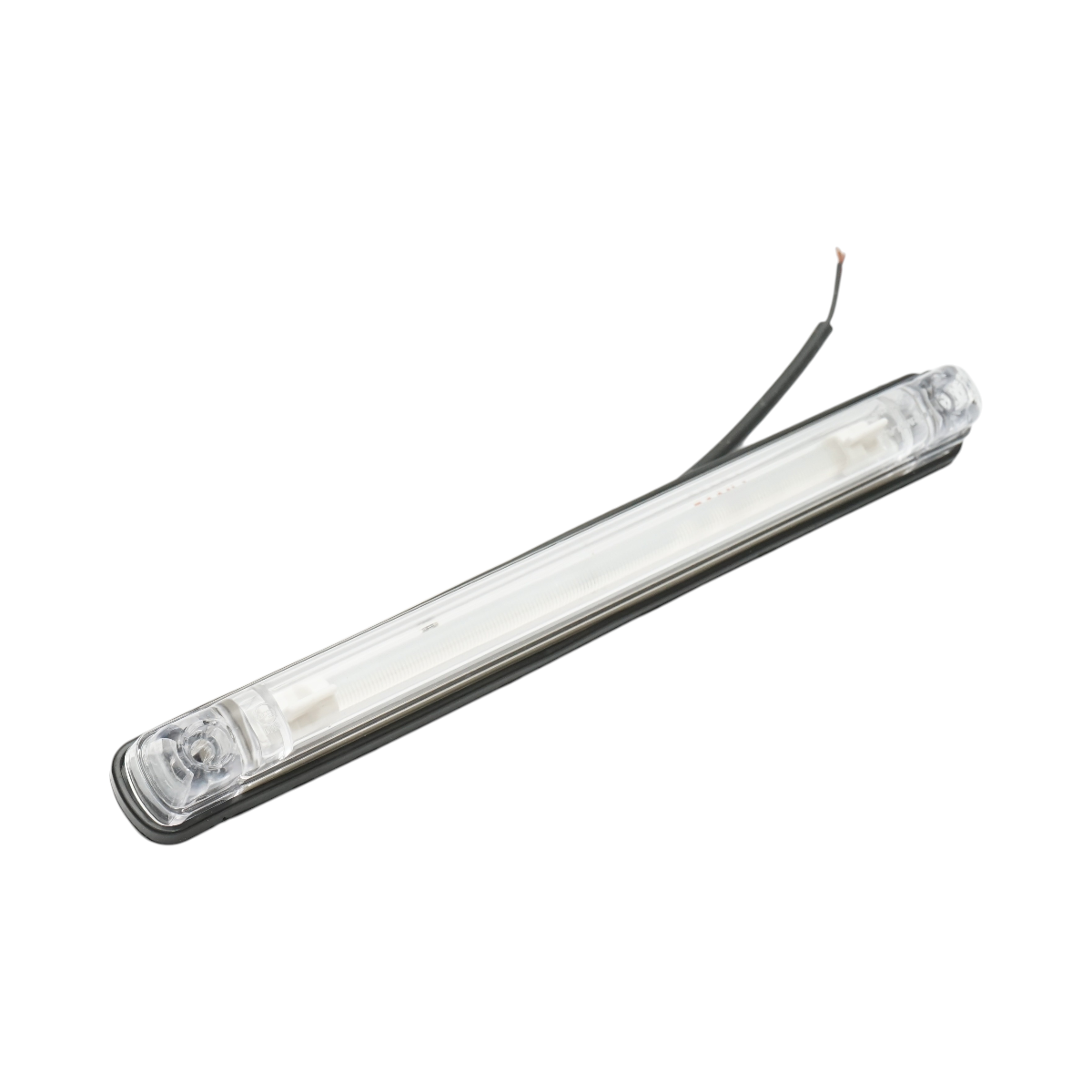 Lampa pozitie cabina camion LED 24V rosie 6 LED-uri 240x26x25mm Breckner Germany - imagine 3