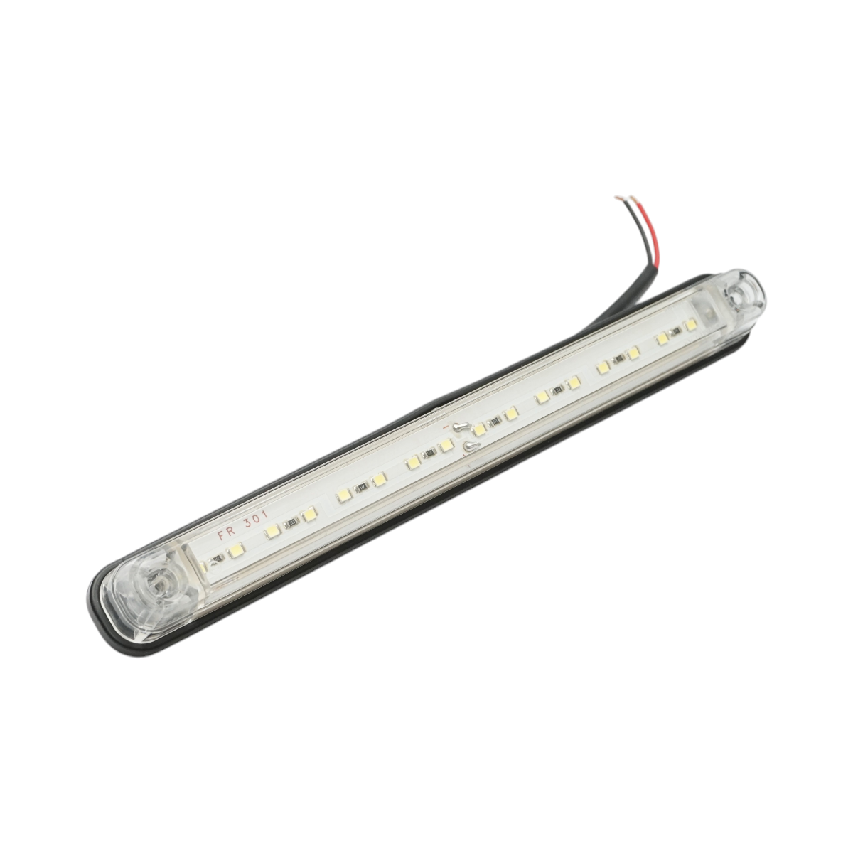 Lampa gabarit laterala LED slim 12-24V alba 16 LED-uri 235x26.5x21mm Breckner Germany - imagine 3