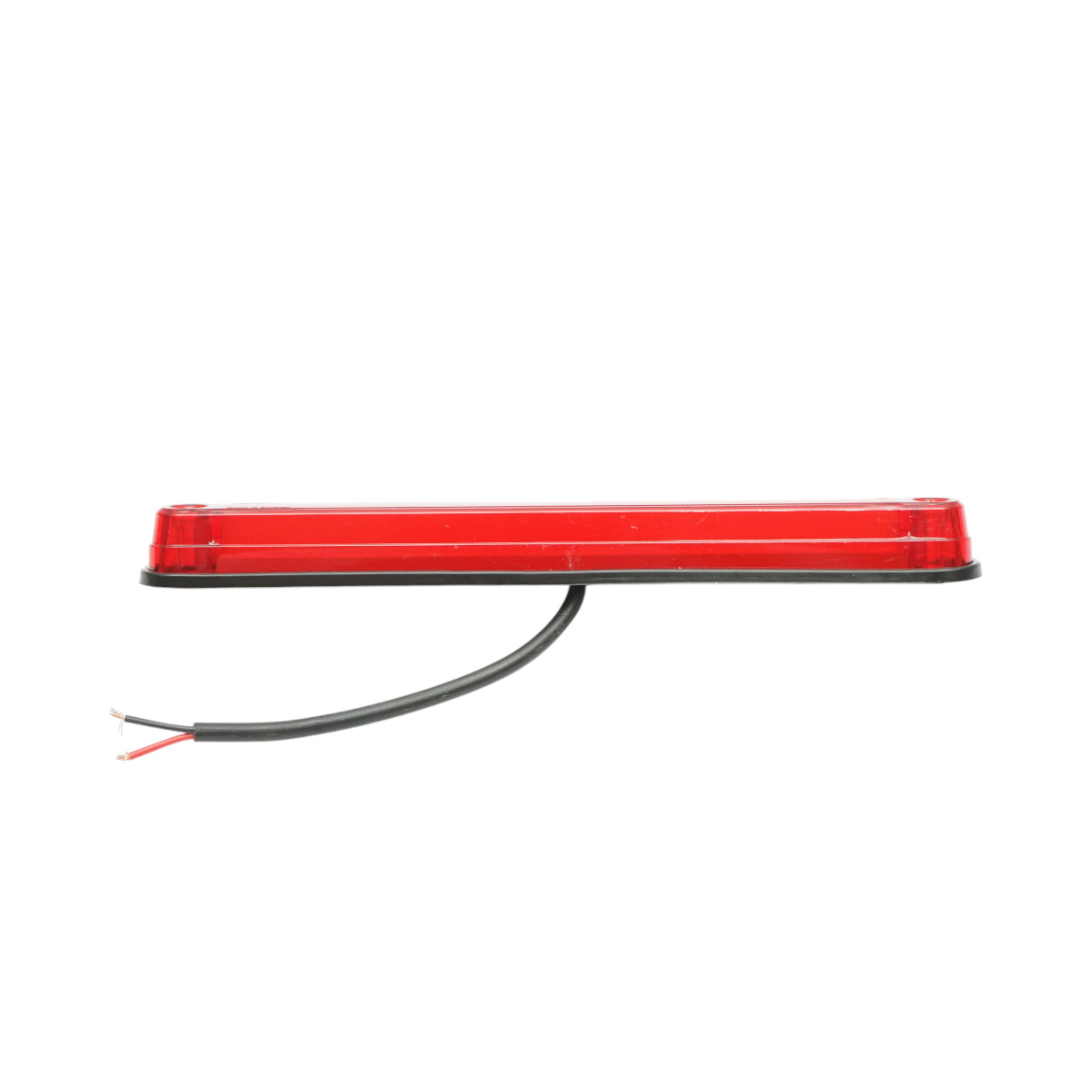 Lampa gabarit laterala LED NEON 12-24V rosie slim 235x26.5x21mm Breckner Germany - imagine 4