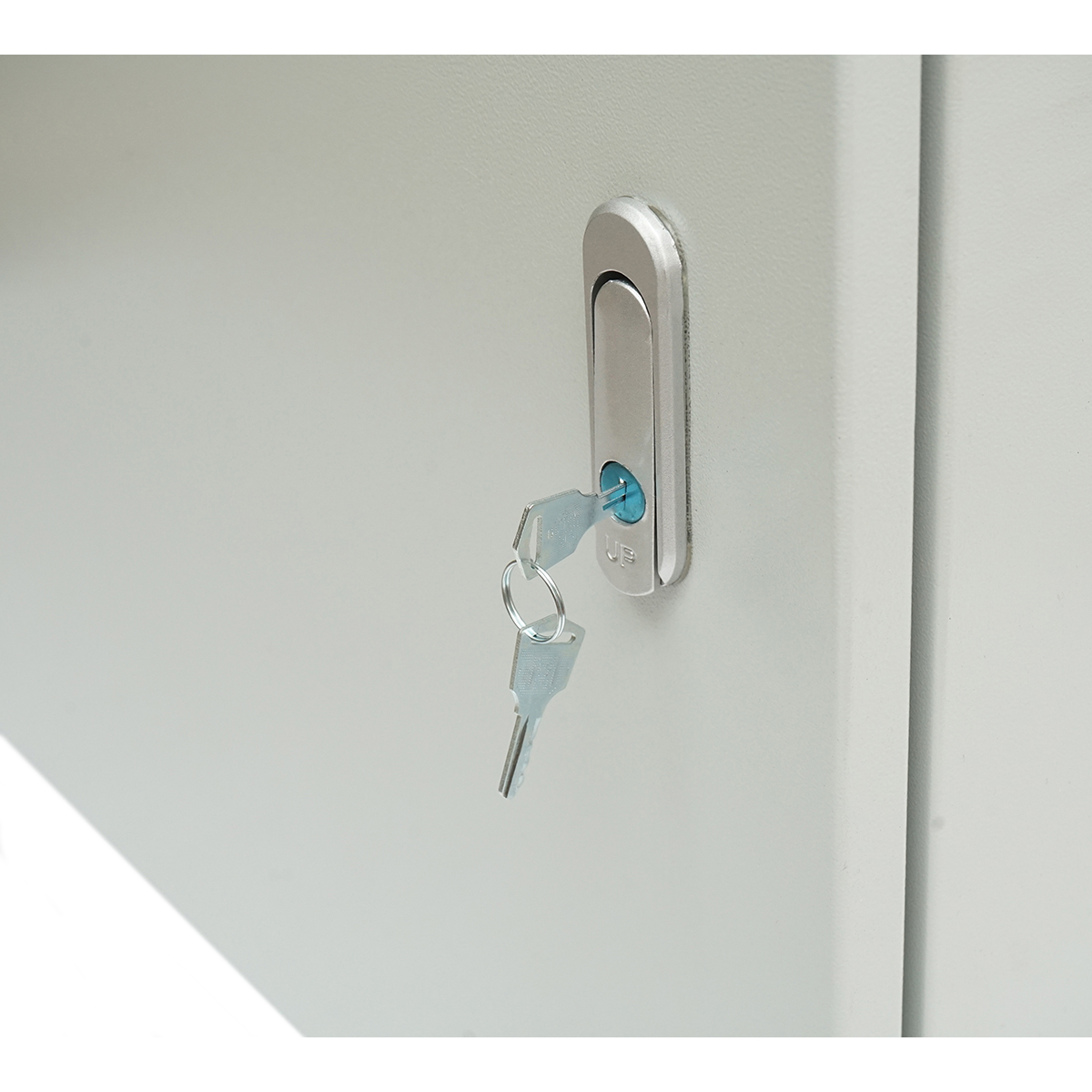 Tablou electric metalic exterior cu contrapanou 600x600x250mm IP65 Longroad - imagine 6