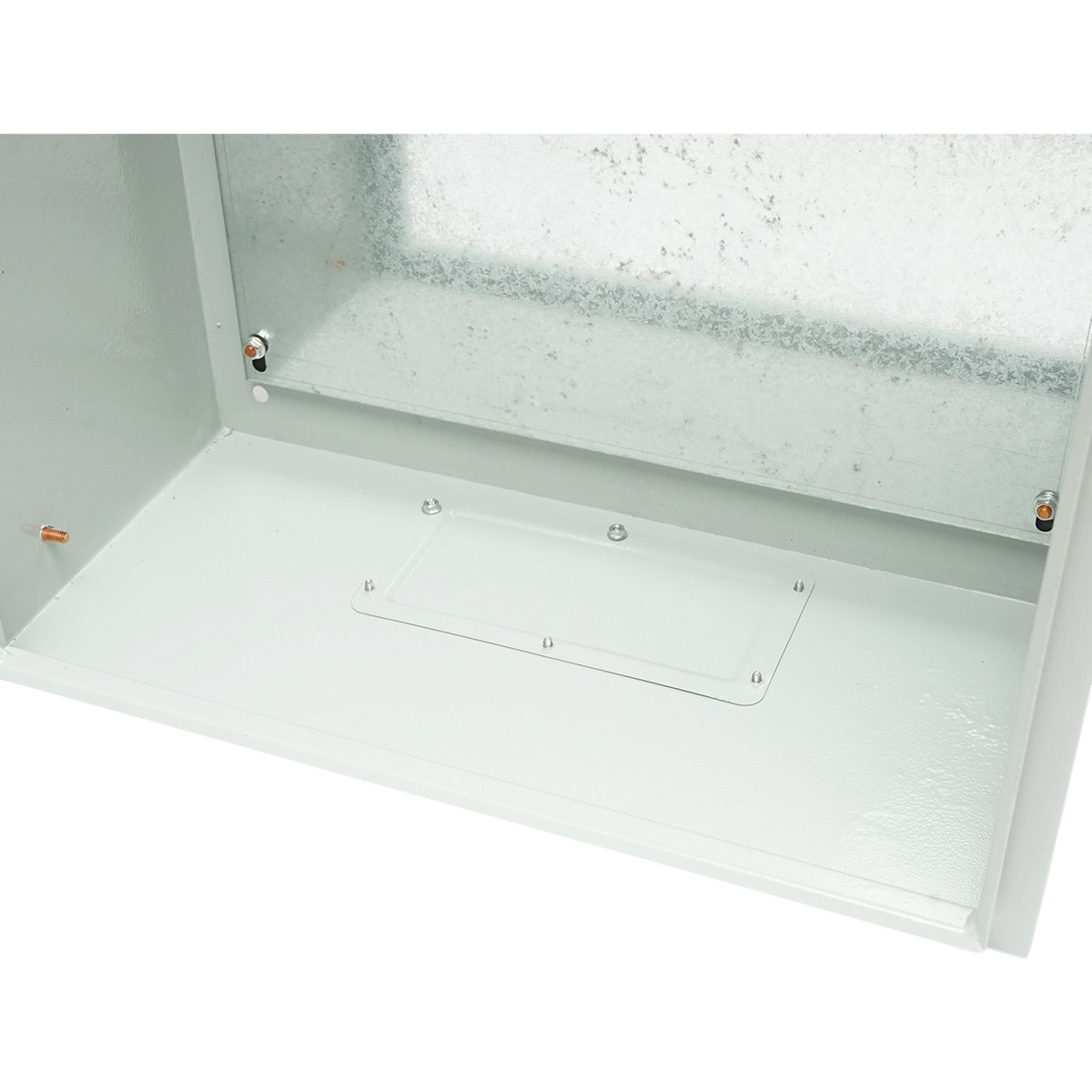 Tablou electric metalic exterior cu contrapanou 700x500x250mm IP65 Longroad - imagine 8