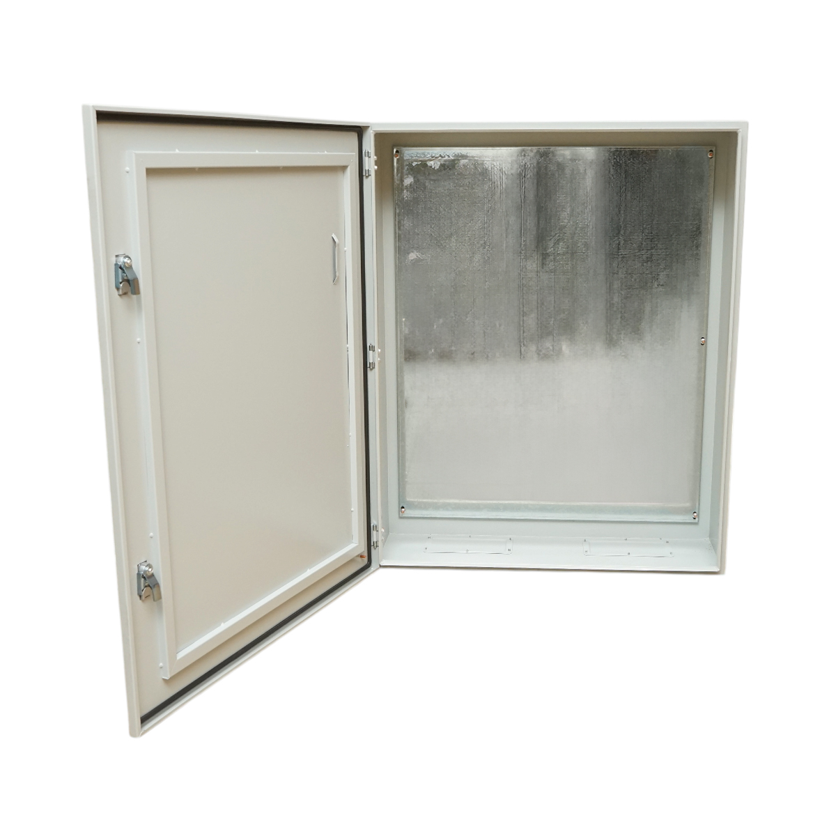 Tablou electric metalic exterior cu contrapanou 1000x800x250mm IP65 Longroad - imagine 2