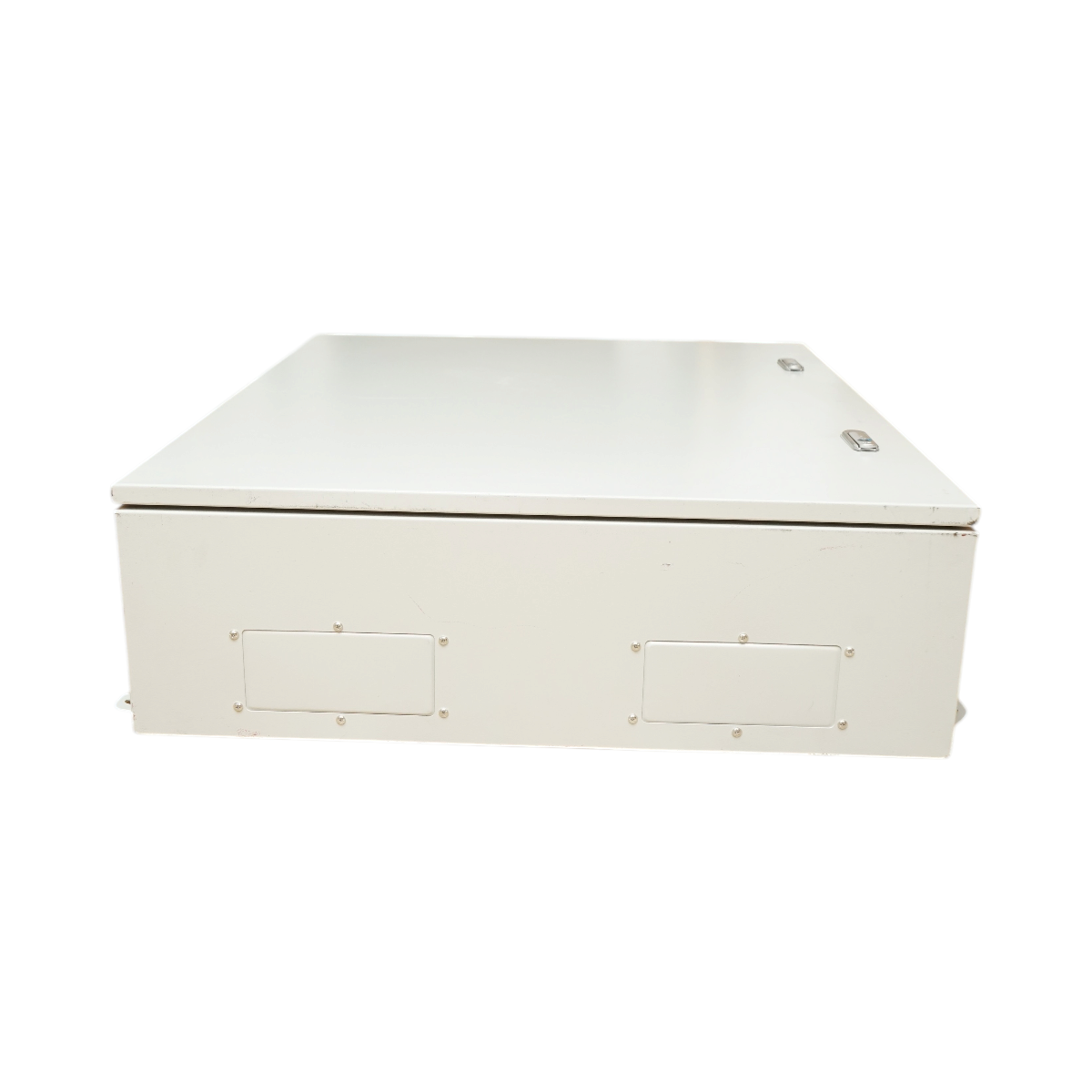 Tablou electric metalic exterior cu contrapanou 1000x800x250mm IP65 Longroad - imagine 5