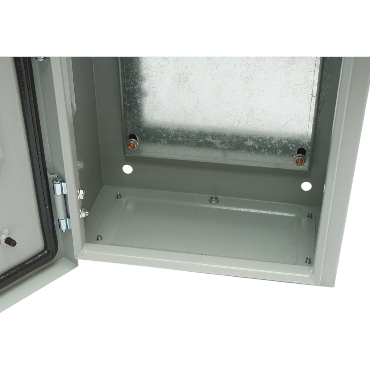 Tablou electric metalic exterior cu contrapanou 300x250x150mm IP65 Longroad - imagine 7