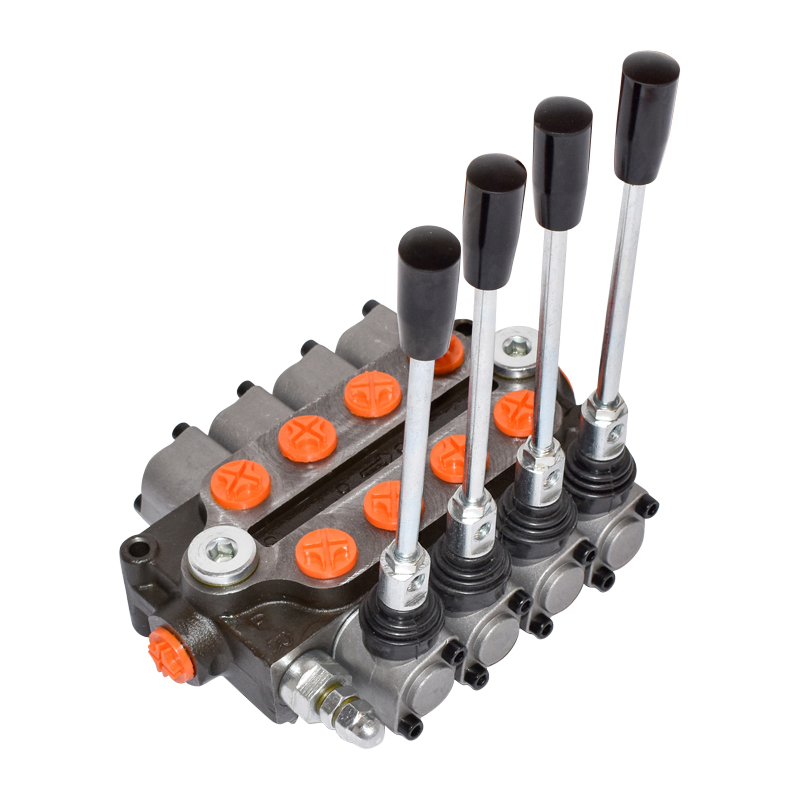 Distribuitor hidraulic 4 manete Breckner Germany - imagine 3