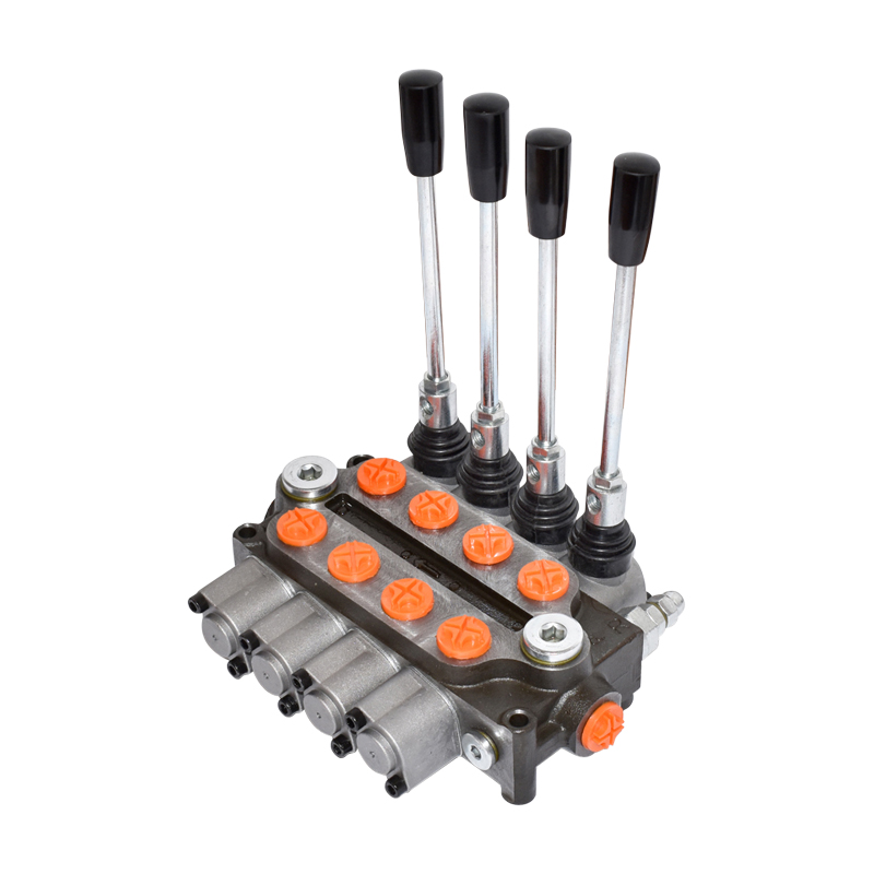 Distribuitor hidraulic 4 manete Breckner Germany - imagine 2
