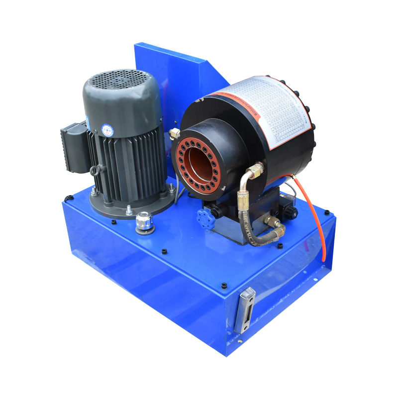 Masina de sertizat furtunuri hidraulice fi 6-38mm 3kW, 220V cu schimbare rapida Breckner Germany - imagine 3