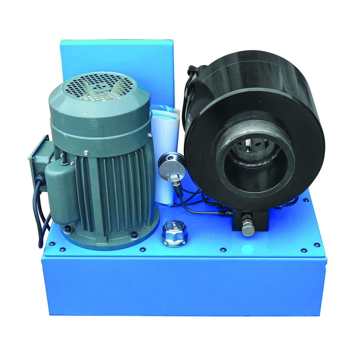 Masina de sertizat furtunuri hidraulice fi6-51mm 220V 3kW cu schimbare rapida Breckner Germany - imagine 5