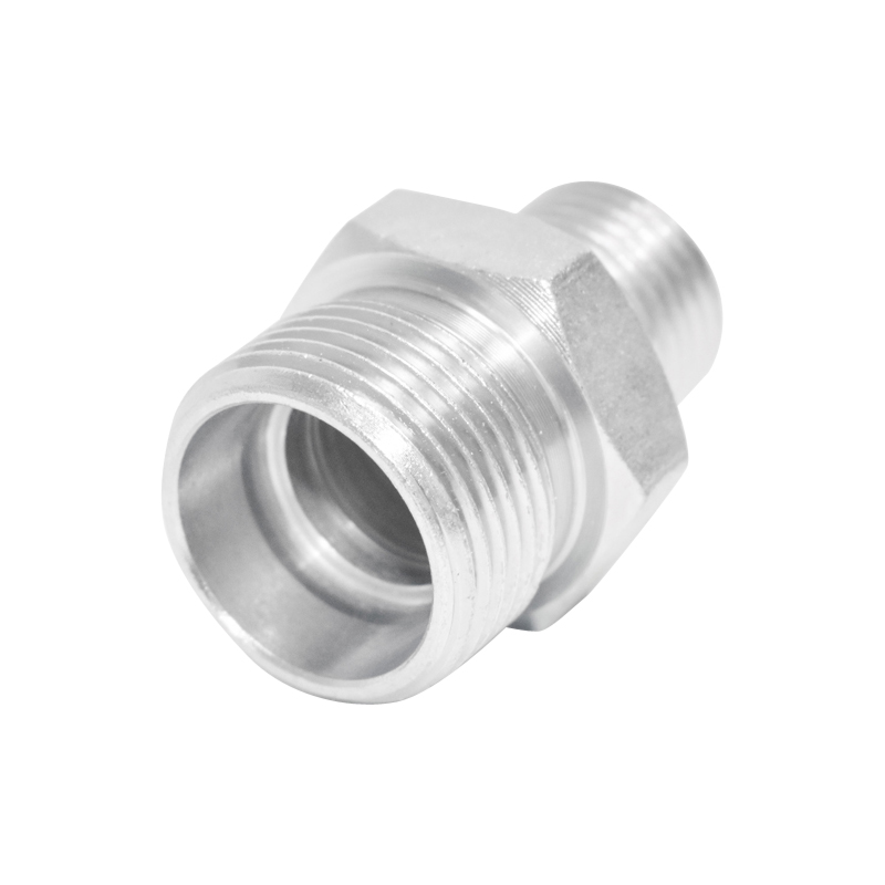 Adaptor drept reductie armatura M22x1.5L - M16x1.5 filet exterior - imagine 3