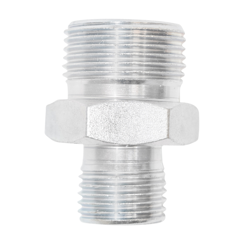 Adaptor drept reductie armatura M22x1.5L - M16x1.5 filet exterior - imagine 2