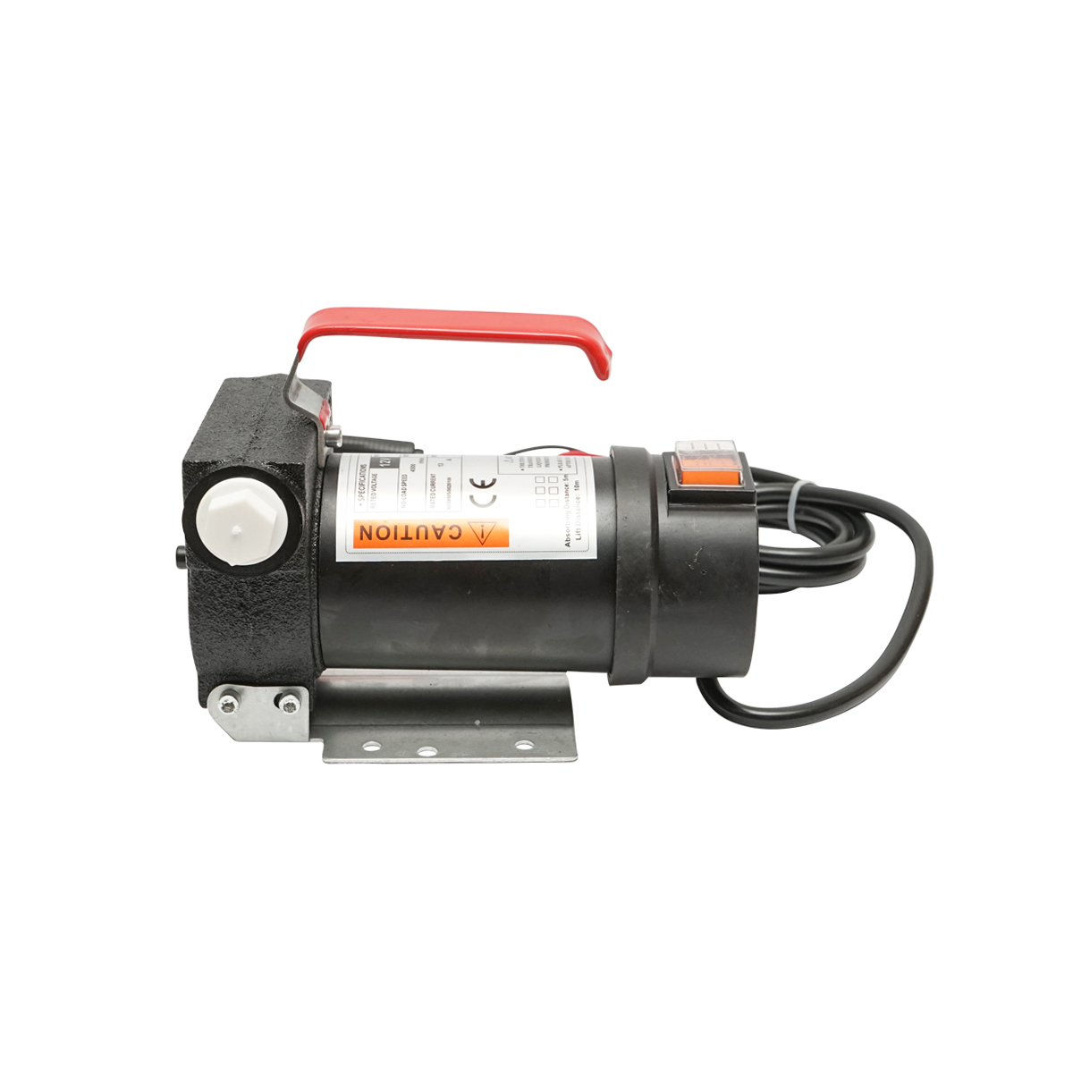 Kit pompa transfer motorina 12V cu furtun aspiratie 1,5m, furtun transfer 4m si pistol  Breckner Germany  - imagine 2